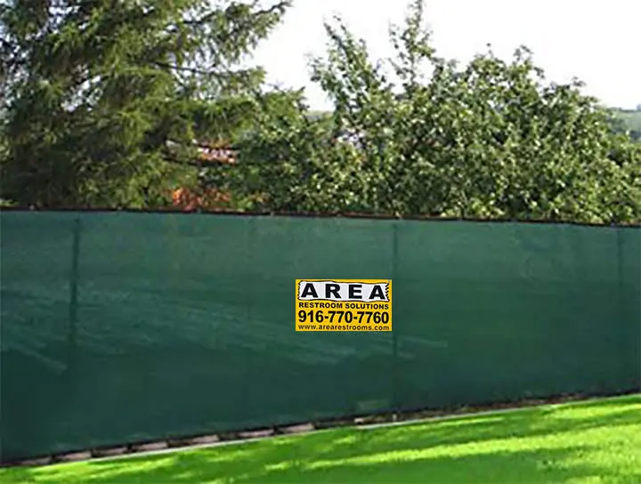 Wind and Privacy Screen Fencing Solutions in Rancho Cordova, CA